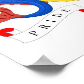 Barbados Coat Of Arms ポスター (角)