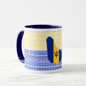 Barbados - My roots run deep so does my faith マグカップ (正面左)