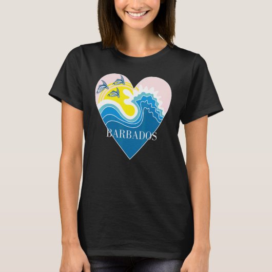 Barbados souvenir   for men women tシャツ (正面)