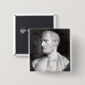 Barbant著刻まれるThucydidesのバスト 缶バッジ (正面&裏面)