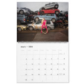 Barbara 2022 Calendar Scrapyard by Evija Laivina カレンダー (3月 2026)