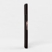 ✨ Barbara Sparkle Luxe Rose Gold Diamond Drip Case-Mate iPhoneケース (裏面/右)