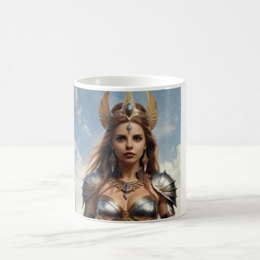 Barbarann DaVinci .2マグカップ， 11オンス コーヒーマグカップ (中央)