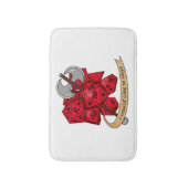 Barbarian Dice Design バスマット (正面縦)
