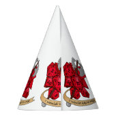 Barbarian Dice Design パーティーハット (裏面)