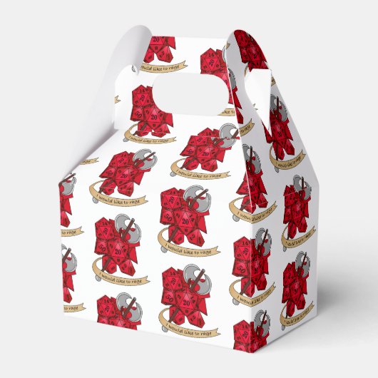 Barbarian Dice Design フェイバーボックス (正面サイド)