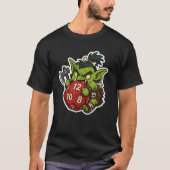 Barbarian Dice Goblin Tシャツ (正面)