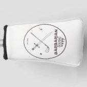 Barbarian Golfing ゴルフヘッドカバー (正面)