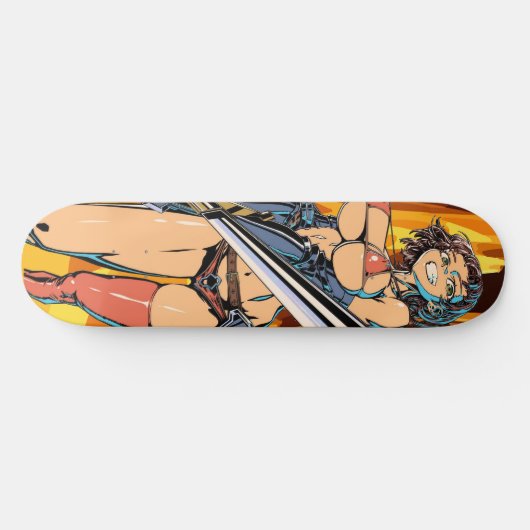 Barbarian Skateboard Deck スケートボード (横)
