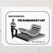 Barbarian's Art – ポスター (正面/裏面)