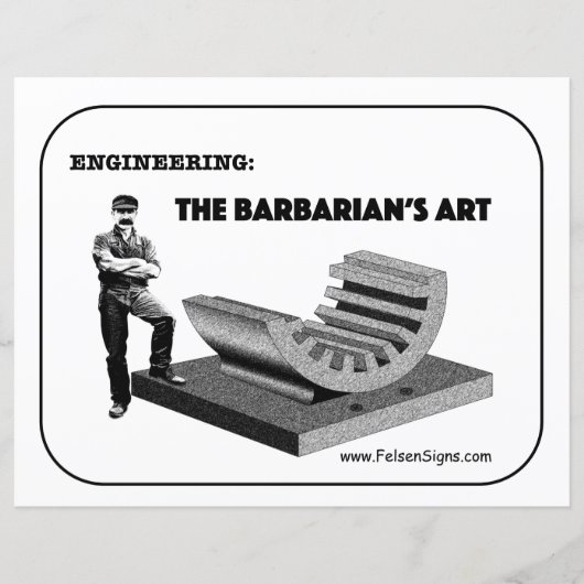 Barbarian's Art – ポスター (正面)