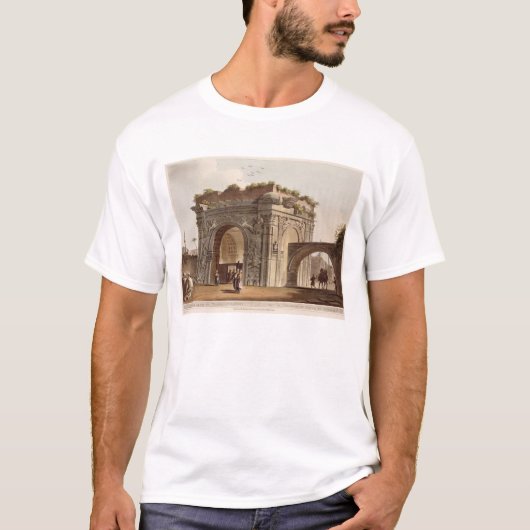 Barbaryのトリポリの凱旋門は、24のfをめっきします Tシャツ (正面)