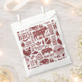 Barbecue Bbq Grilling フェイバーバッグ (クリップ留めされた状態)