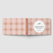 Barbecue Couples Baby Shower ゲストブック (全面)