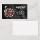 Barbecue Foods | Culinary Drawing | Cooking 名刺 (正面/裏面)