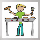 Barbecue Grillmaster BBQ ポスター (正面)