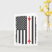 Barbell American Flag Gym Workout Tee Usa Motivati カード (黄色い花)