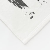 Barbell American Flag Gym Workout Tee Usa Motivati フリースブランケット (角)