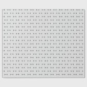 Barbell workout gym silhouette  ラッピングペーパー (フラット)