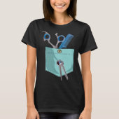 Barber  Barber  Barber for father and mother Tシャツ (正面)