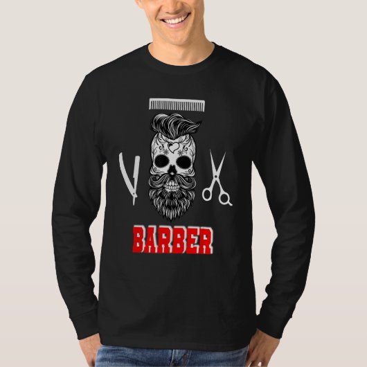 Barber  Barber  Cute Barber  Best Barber Tシャツ (正面)
