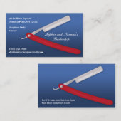 Barber Business Card Template 名刺 (正面/裏面)