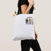 Barber Cat Sharpest Crew - Premium Artistic Tote B トートバッグ (クローズアップ)