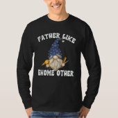 Barber Dad Graphic For Men  Fathers Day Gnome Gran Tシャツ (正面)