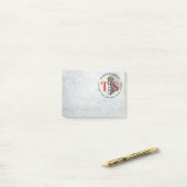 Barber Hair Shop King Crown Barber Pole Hair Salon ポストイット (デスク上)