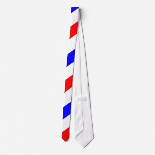 Barber Pole Pattern Tie ネクタイ (裏面)