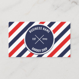 Barber Shop Business Card 名刺