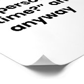 Barber Shop Funny Definition Poster ポスター (角)