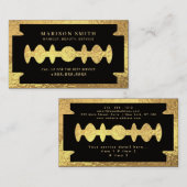 Barber Shop Hair  名刺 (正面/裏面)