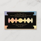 Barber Shop Hair 名刺 (裏面)