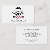 Barber Shop Hair Stylist  名刺 (正面/裏面)