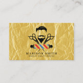 Barber Shop Hair Stylist  名刺 (正面)