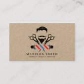 Barber Shop Hair Stylist  名刺 (正面)