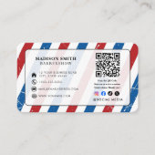Barber Shop Hair Stylist Googleレビュー 名刺 (正面)