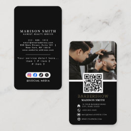 Barber Shop Hair Stylist Professional Barbershop 名刺