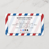 Barber Shop Hair Stylist Professional Barbershop 名刺 (正面)