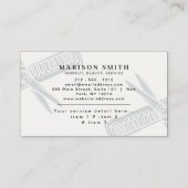 Barber Shop Hair Stylist Professional Barbershop 名刺 (裏面)