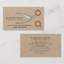 Barber Shop Hair Stylist Professional Barbershop 名刺