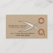 Barber Shop Hair Stylist Professional Barbershop 名刺 (正面)