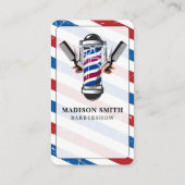 Barber Shop Hair Stylist Professional Barbershop 名刺 (裏面)