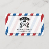 Barber Shop Hair Stylist Professional Barbershop 名刺 (裏面)