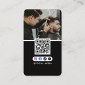 Barber Shop Hair Stylist Professional Barbershop 名刺 (正面)