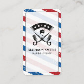 Barber Shop Hair Stylist Professional Barbershop 名刺 (裏面)