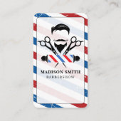 Barber Shop Hair Stylist Professional Barbershop 名刺 (裏面)