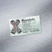 Barber supply shop custom photo マグネット名刺 (インサイチュ)