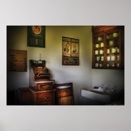 Barber - The Cash Register ポスター (正面)